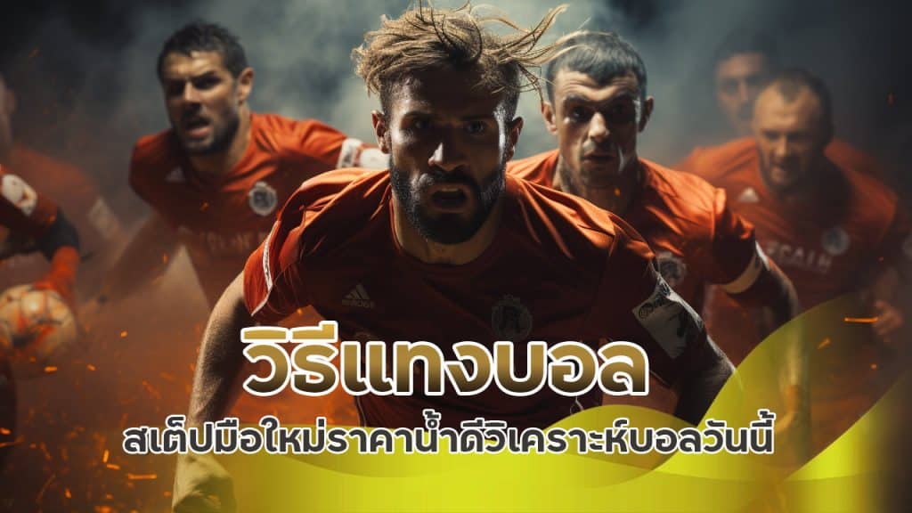 วิธีแทงบอล สเต็ปมือใหม่